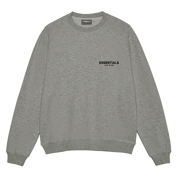 Fear of God Essentials Crew Neck Hoodie Long Sleeve Unisex Style - Picture 1 of 2